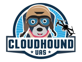 Cloudhound UAS logo design by Suvendu
