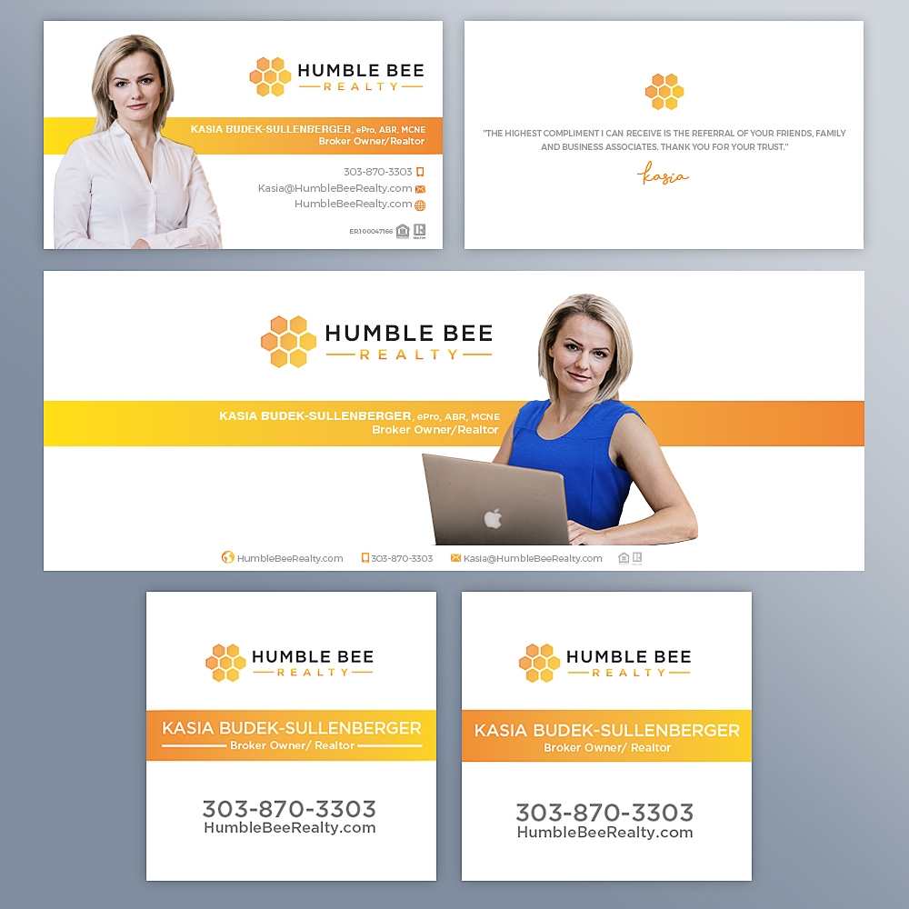 Humble Bee Realty logo design by scriotx