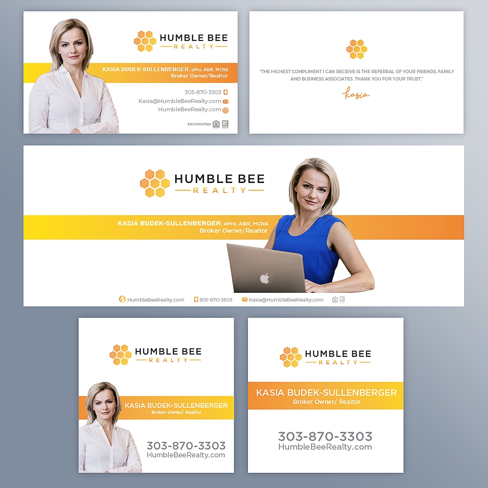 Humble Bee Realty logo design by scriotx