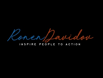 Ronen davidov - Inspire people to action logo design by shravya