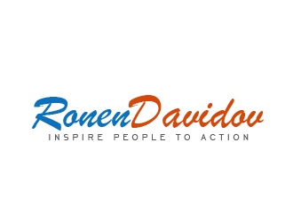Ronen davidov - Inspire people to action logo design by shravya