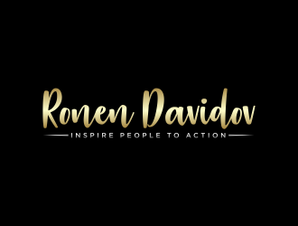 Ronen davidov - Inspire people to action logo design by hidro