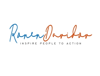 Ronen davidov - Inspire people to action logo design by shravya