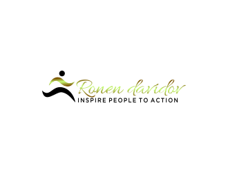 Ronen davidov - Inspire people to action logo design by oke2angconcept
