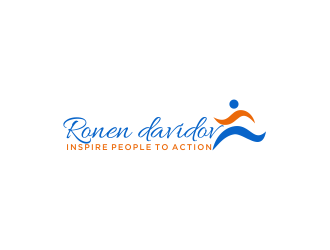 Ronen davidov - Inspire people to action logo design by oke2angconcept