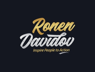 Ronen davidov - Inspire people to action logo design by Janee