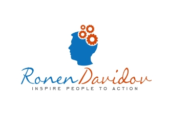 Ronen davidov - Inspire people to action logo design by shravya