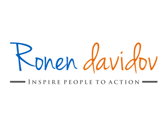 Ronen davidov - Inspire people to action logo design by superiors