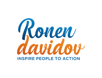 Ronen davidov - Inspire people to action logo design by Rizqy