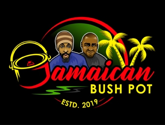 Jamaican Bush Pot logo design by MAXR
