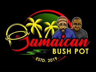 Jamaican Bush Pot logo design by MAXR