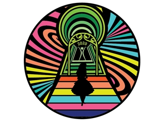 Burning Man 2020 logo design by Roma
