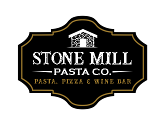 Stone Mill Pasta Co.  logo design by kunejo