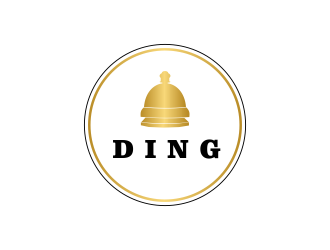 Ding logo design by giphone