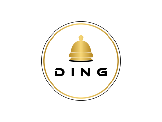 Ding logo design by giphone