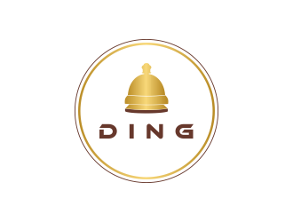 Ding logo design by giphone