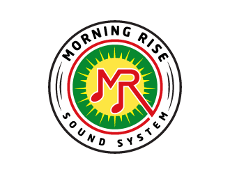 Morning Rise Sound System logo design by Andri