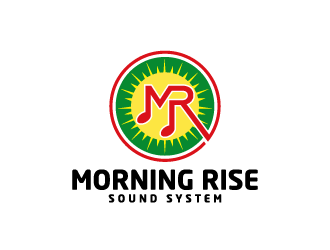 Morning Rise Sound System logo design by Andri