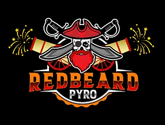 Redbeard Pyro logo design by PrimalGraphics