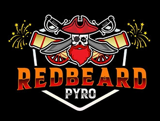 Redbeard Pyro logo design by PrimalGraphics