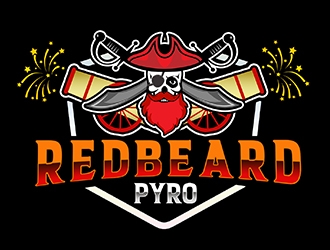 Redbeard Pyro logo design by PrimalGraphics