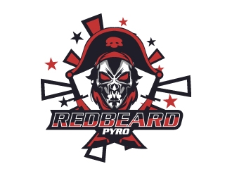 Redbeard Pyro logo design by AamirKhan