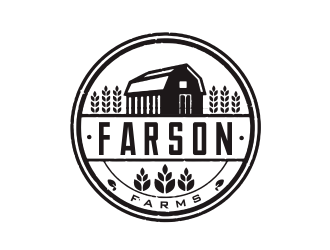 Farson Farms logo design by YONK