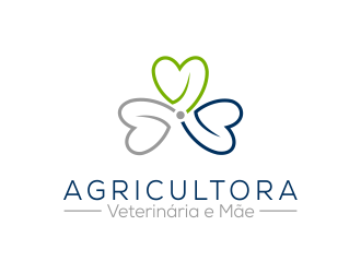 Agricultora, Veterinária e Mãe logo design by kopipanas