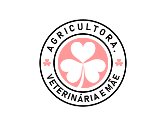 Agricultora, Veterinária e Mãe logo design by done