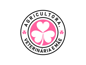 Agricultora, Veterinária e Mãe logo design by done