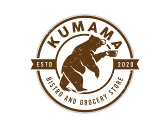 kumama logo design by Conception