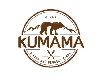 kumama logo design by Conception
