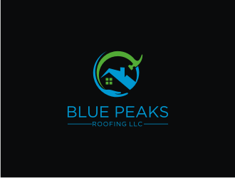 Blue Peaks Roofing LLC logo design by cecentilan
