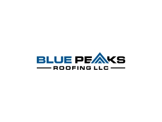 Blue Peaks Roofing LLC logo design by CreativeKiller