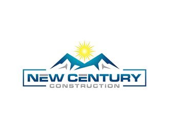 New Century Construction logo design by alby