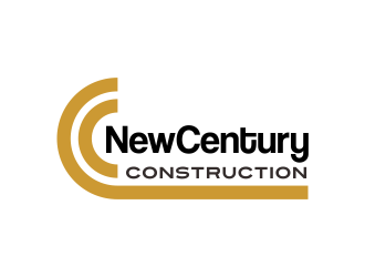 New Century Construction logo design by AisRafa