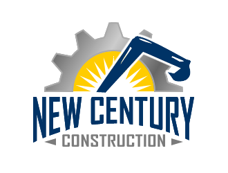 New Century Construction logo design by Coolwanz