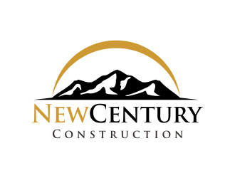 New Century Construction logo design by AisRafa