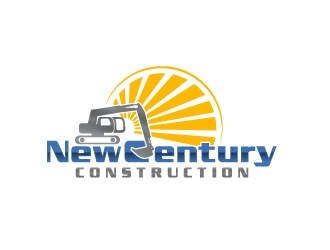 New Century Construction logo design by josephope