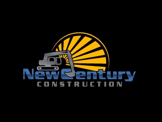 New Century Construction logo design by josephope