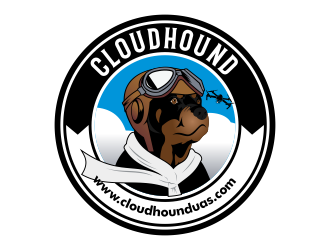 Cloudhound UAS logo design by Kruger
