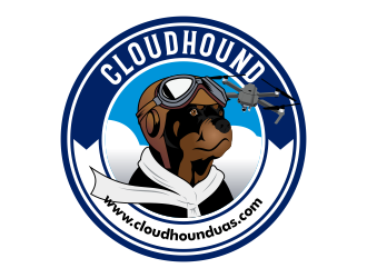Cloudhound UAS logo design by Kruger