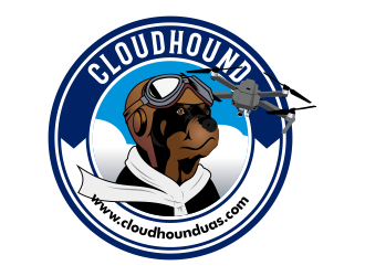 Cloudhound UAS logo design by Kruger
