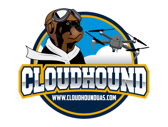Cloudhound UAS logo design by Kruger