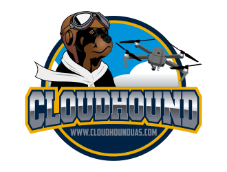 Cloudhound UAS logo design by Kruger