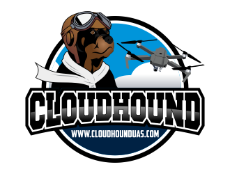 Cloudhound UAS logo design by Kruger