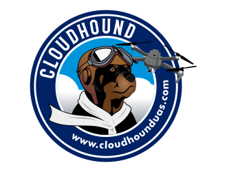 Cloudhound UAS logo design by Kruger