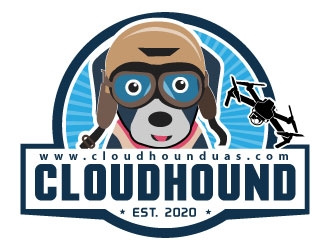 Cloudhound UAS logo design by Suvendu