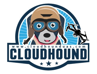 Cloudhound UAS logo design by Suvendu