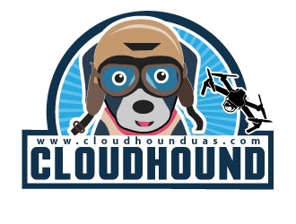 Cloudhound UAS logo design by Suvendu